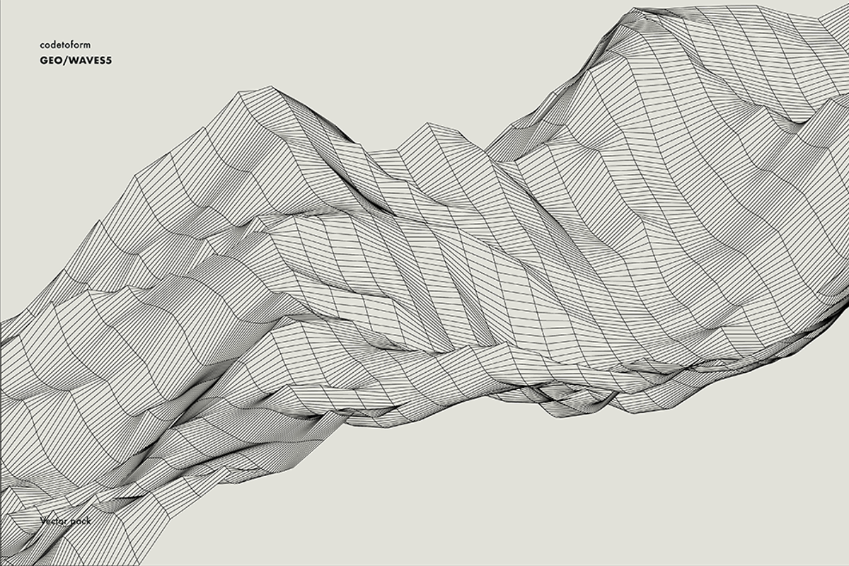 GEO_WAVES6 Vector Pack, a Graphic by codetoform (Photo 14 of 21)