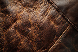 Rich Brown Leather Texture Detailed, a Background Photo by Pixeness Studio