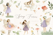 Spring Fairies, a Person Illustration by Flora+Bear (Thumbnail 1 of 4)