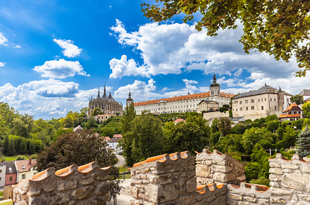 Historic center of Kutna Hora, a Photo by Grafvision photography