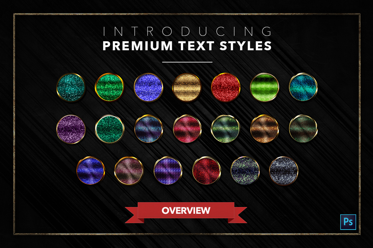 Rubies & Jewels #3 - 20 Text Styles, a Layer Style Add-On by Jonas Stensgaard (Photo 23 of 23)