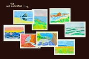 Dreamy Landscapes - Art Collection, an Illustration by Studio Funshop by Kelli (Thumbnail 3 of 8)
