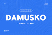 Damusko - Damusko - Classy Sans Seri, a Sans Serif Font by Typia Nesia (Thumbnail 1 of 15)