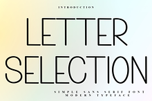 Letter Selection