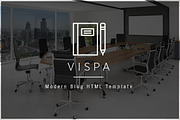 Vispa - Modern Blog HTML Template, a Websites & App Template by FlyTemplates.com (Thumbnail 1 of 8)