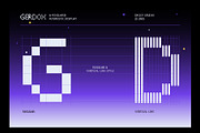 Gerdox – Pixelated Futuristic, a Sans Serif Font by Drizy (Thumbnail 3 of 10)