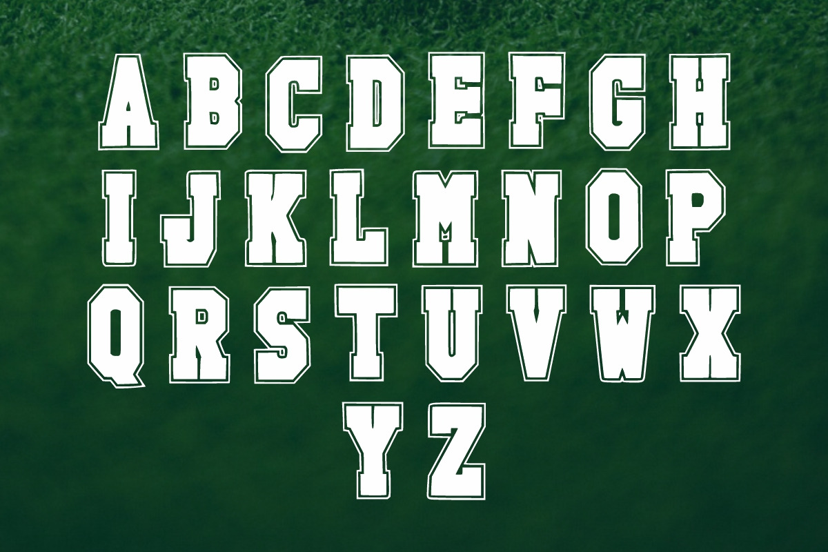 Varsity Champion, a Slab Serif Font by Fourteen Letter (Photo 4 of 7)
