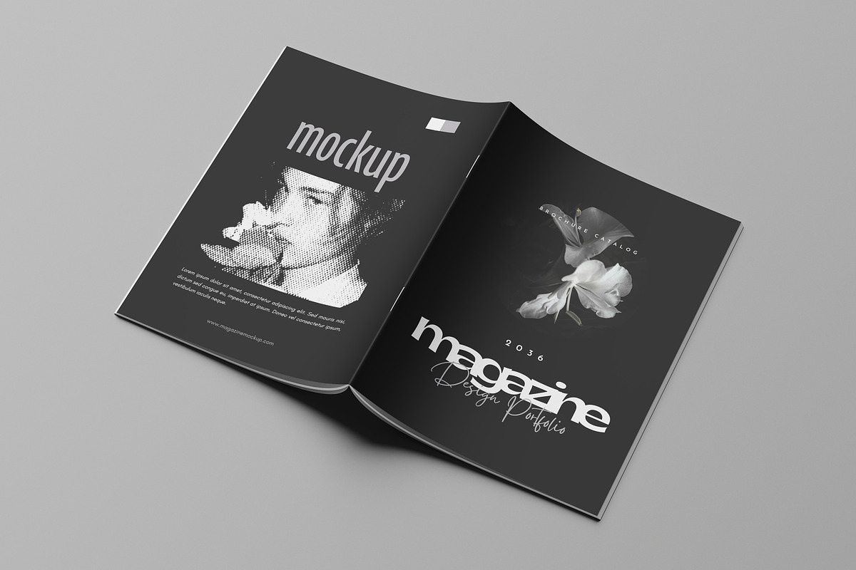 Catalog A4 Magazine Mockup, a Books & Magazine Mockup by AKMAL STUDIO (Photo 8 of 10)
