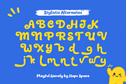 Playful Wavely Fun Friendly Display, a Handwritten Font by Haps Space (Thumbnail 8 of 8)