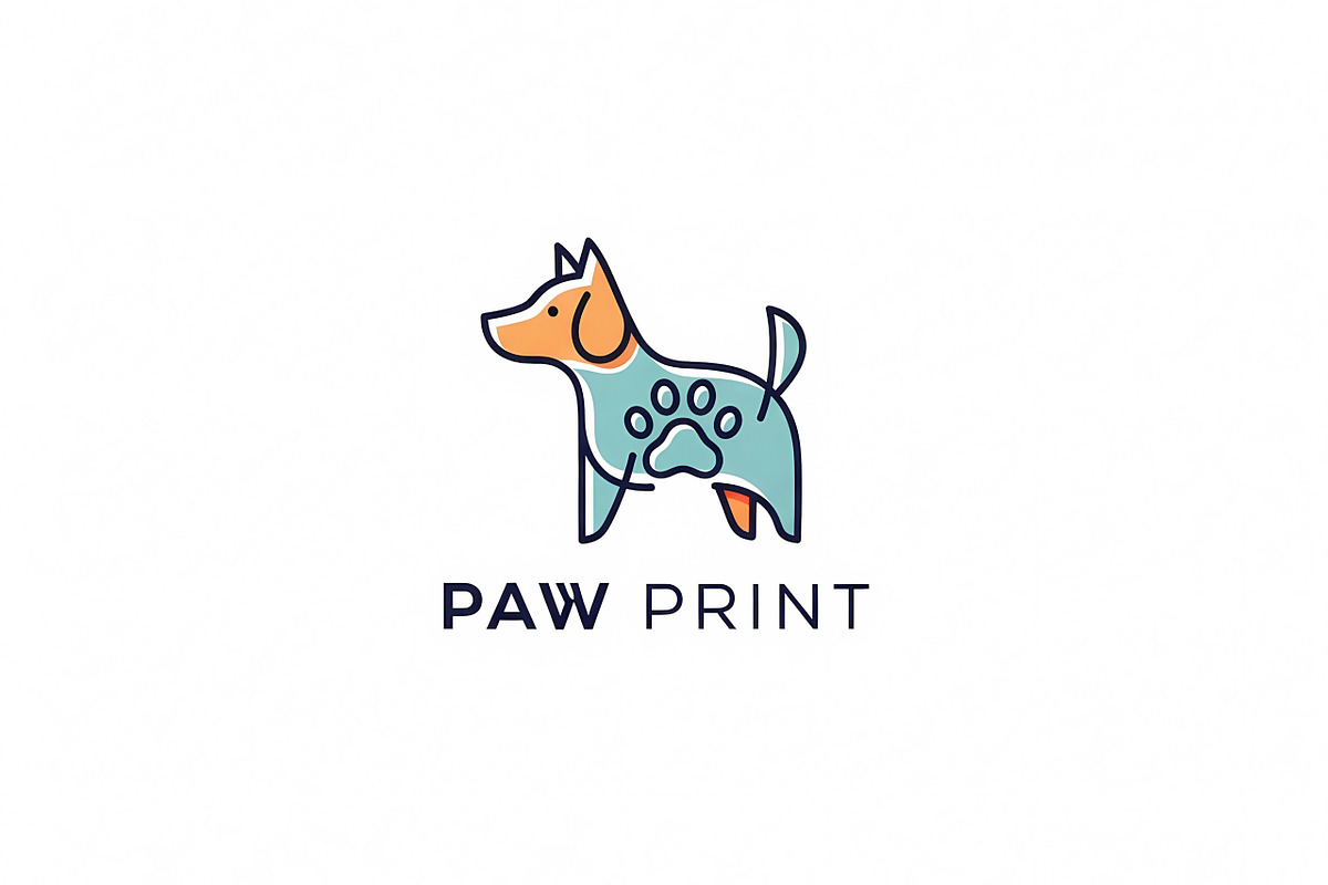 Paw Print Dog, a Branding & Logo Template by Logocreative (Photo 1 of 2)