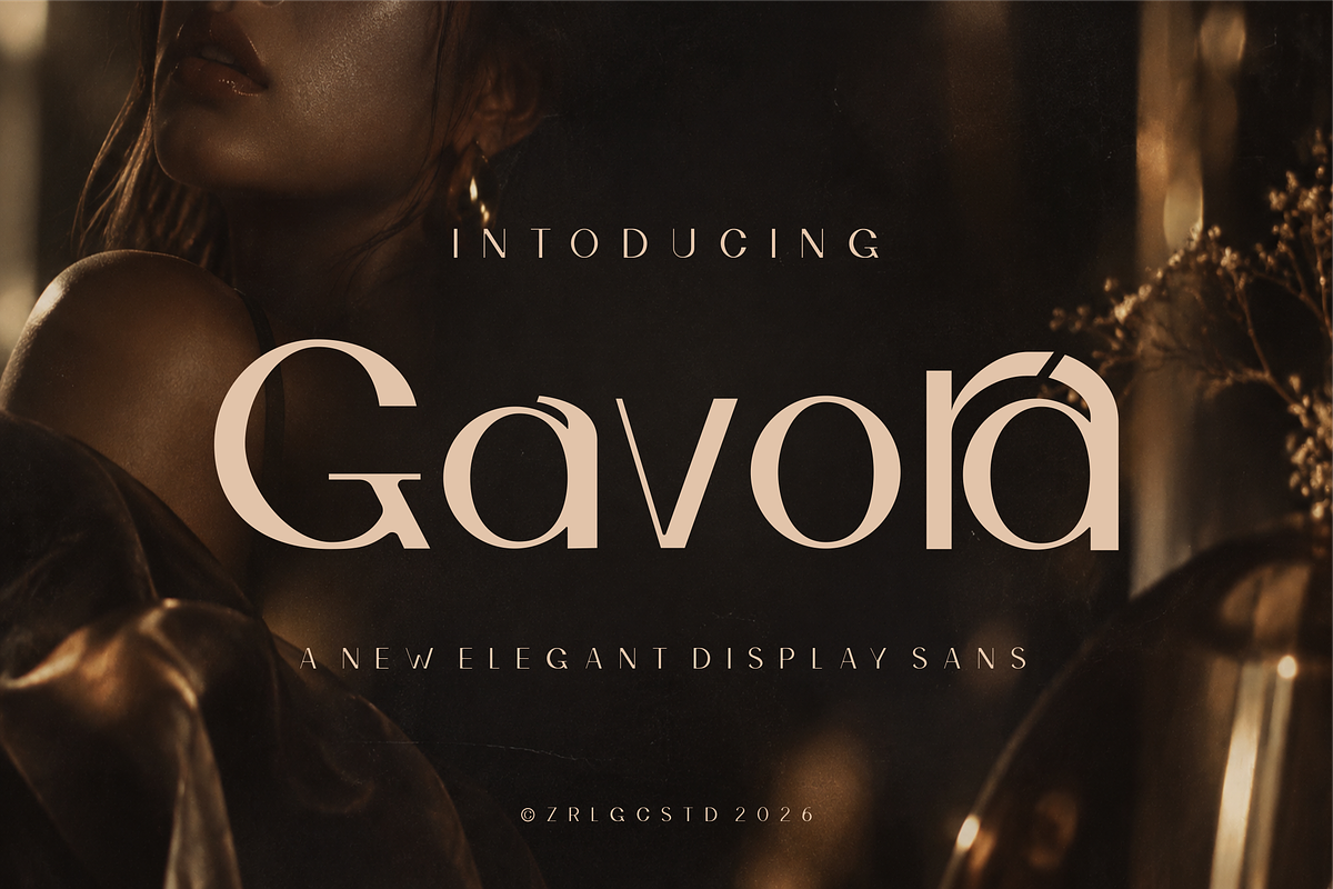 Gavora, a Sans Serif Font by zerologicstudio (Photo 1 of 12)