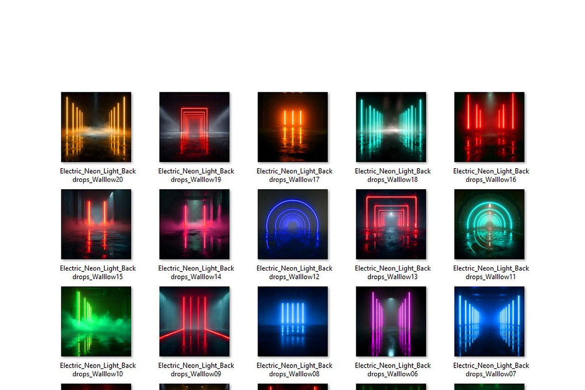 20 Sports Neon Digital Backdrops, a Background Graphic by Walllow Creatives (Photo 5 of 5)