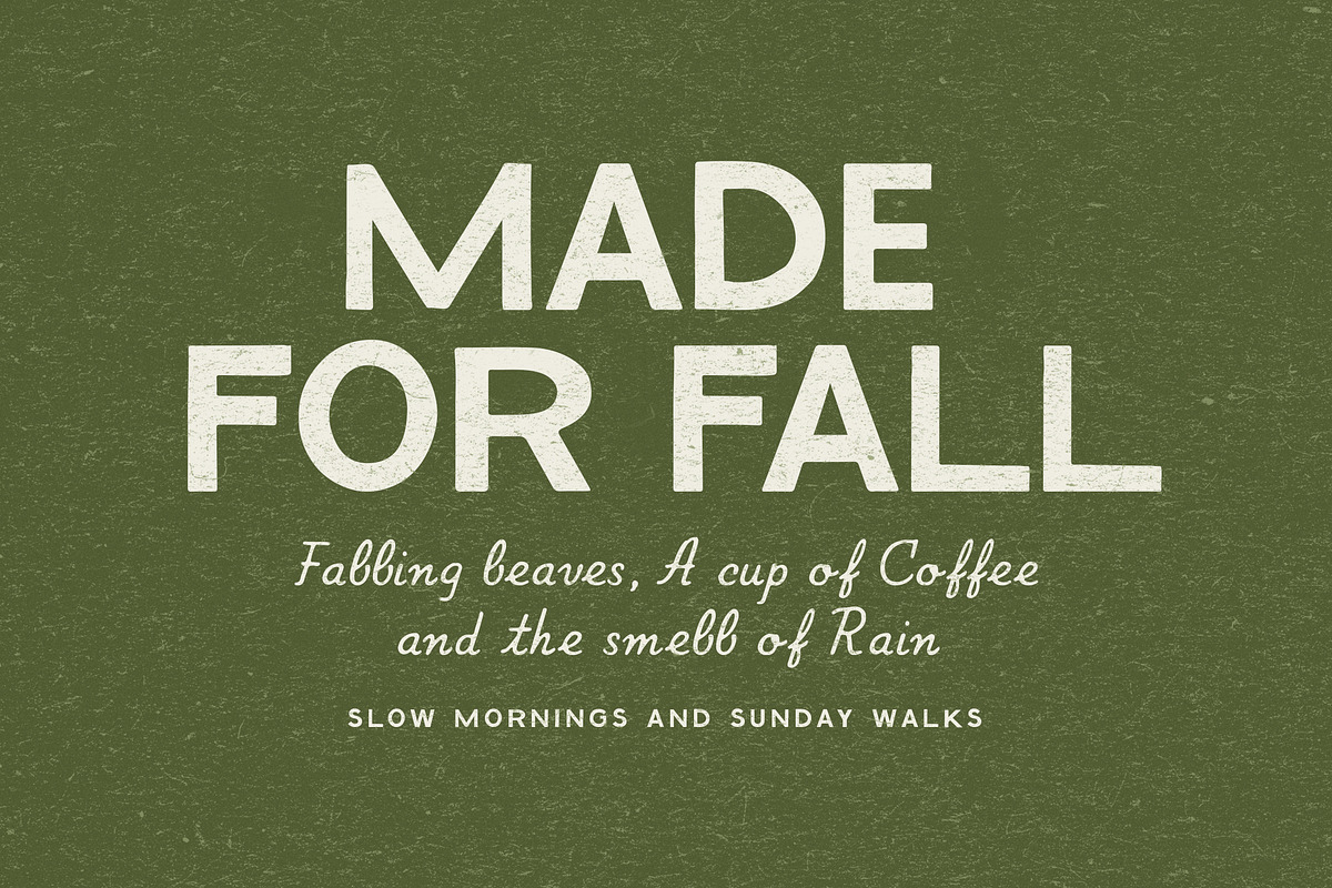 Vintage Handmade Script and Sans Duo, a Handwritten Font by Laras Wonderland (Photo 14 of 19)