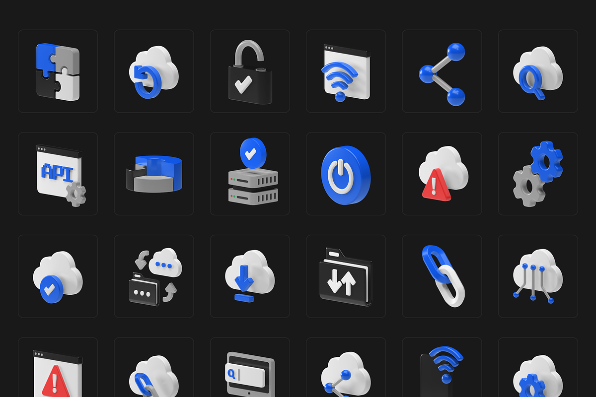 Cloudtech 3D icons, an Icon by Goicons (Photo 6 of 6)