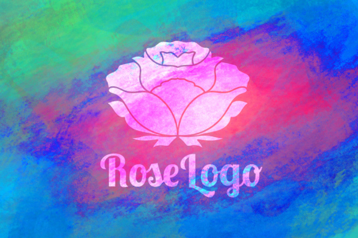 50 Rose Flowers: Logo Bundle, an Icon by Daria Volyanskaya (Photo 3 of 5)