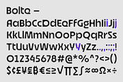 Bolte Sans Serif, a Sans Serif Font by Glowtype (Thumbnail 15 of 15)