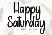 Happy Sunday | Script Font