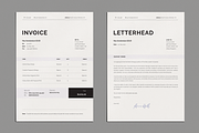 Invoice, a Stationery Template by UX-group (Thumbnail 2 of 4)