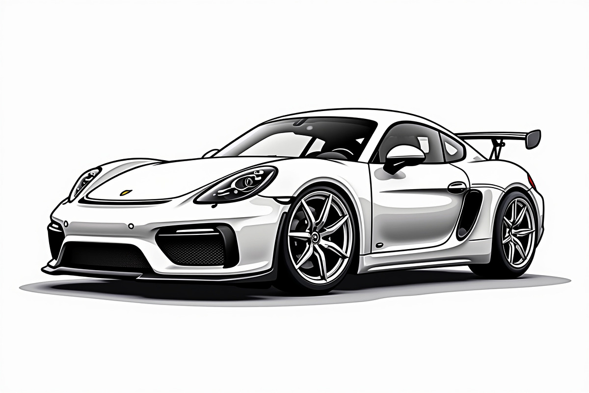 High Speed Sports Car Bundle, an Illustration by Designer_Momina (Photo 5 of 7)