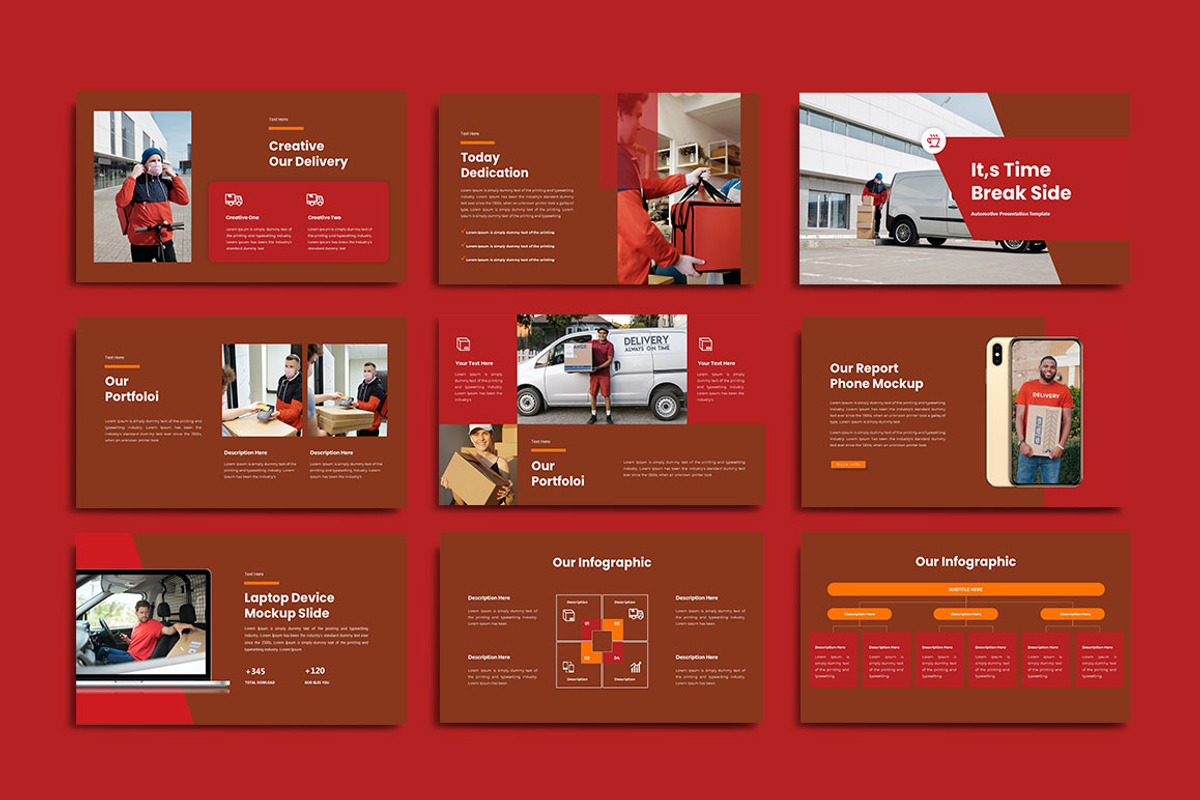 Delivery Persentation, a Presentation Template by yanindesign (Photo 4 of 5)