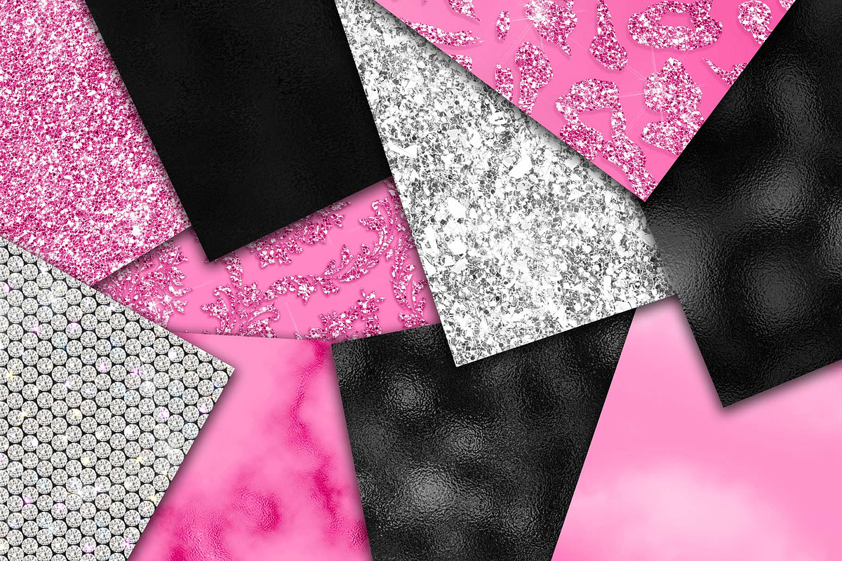 Glam Digital Papers Design Textures, a Texture Graphic by Makina Designs (Photo 2 of 2)