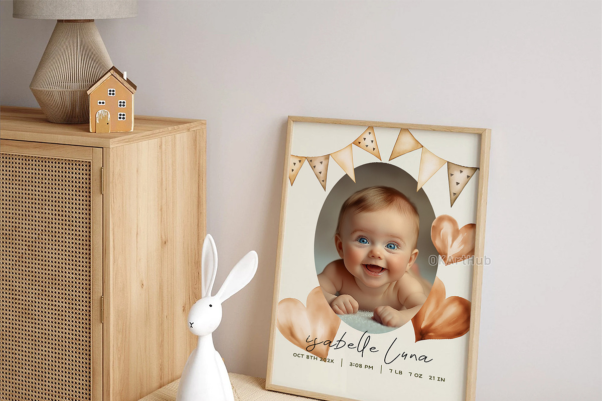 Mother's Day Watercolor Clipart, a Seasonal Illustration by OKArtHub (Photo 7 of 9)