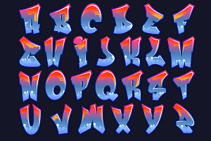 Oldskol - Graffiti Vector Font