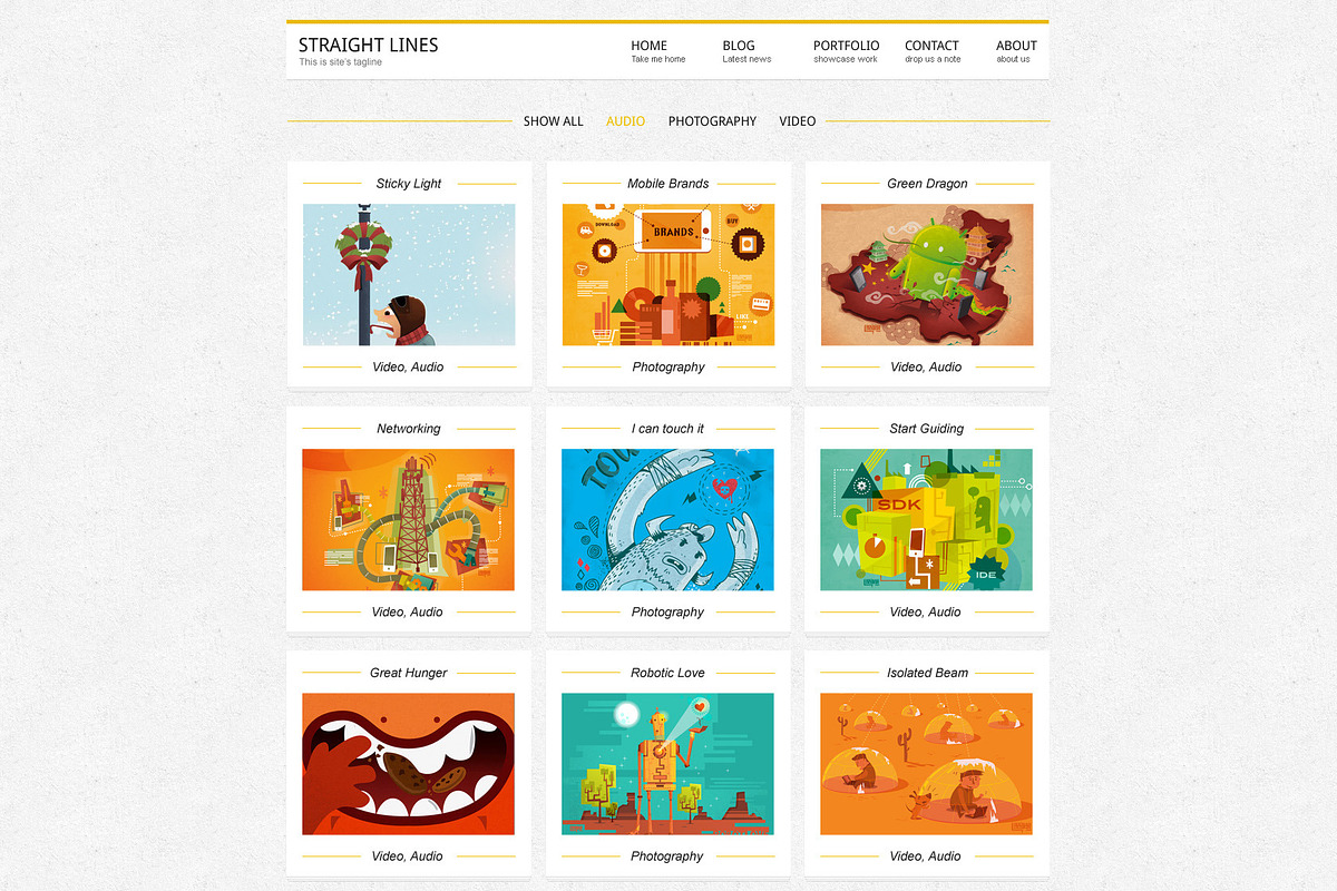 Mistix - Portfolio HTML Template, a Websites & App Template by PremiumCoding (Photo 3 of 5)