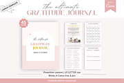 Gratitude planner Canva template, a Design Template by Cate Creates (Thumbnail 9 of 9)