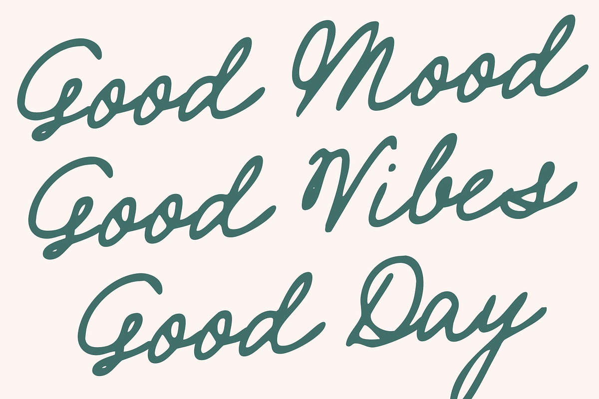 CS Megara Drawn, a Script Font by Craft Supply Co. (Photo 5 of 8)