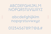 your soft dream | Unique soft font, a Sans Serif Font by Clarisse Joly (Thumbnail 3 of 9)