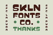 SFC La Pura, a Slab Serif Font by Skilline Supply Co. (Thumbnail 8 of 8)