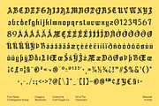 CS Bergamot Stamp, a Blackletter Font by Craft Supply Co. (Thumbnail 8 of 8)