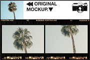 VINTAGE FILM PHOTO MOCKUP BUNDLE, a Print Template by Tropical Type (Thumbnail 2 of 8)