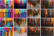 Dripping Ink Background, a Texture Graphic by Forhadx5 (Thumbnail 5 of 5)