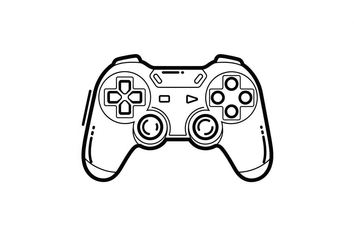 Game Controller Vector Icon Bundle, an Illustration by musafir_fashion (Photo 34 of 51)