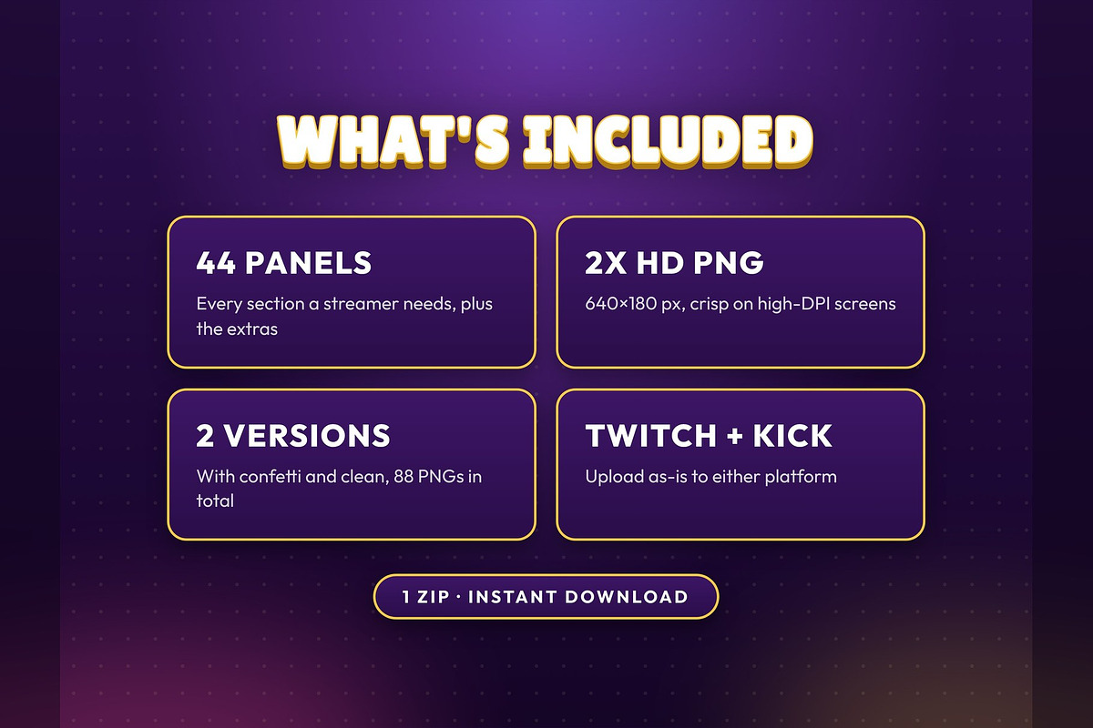 Fortune Wheel Twitch & Kick Panels, an Object Graphic by Gear Store (Photo 6 of 7)