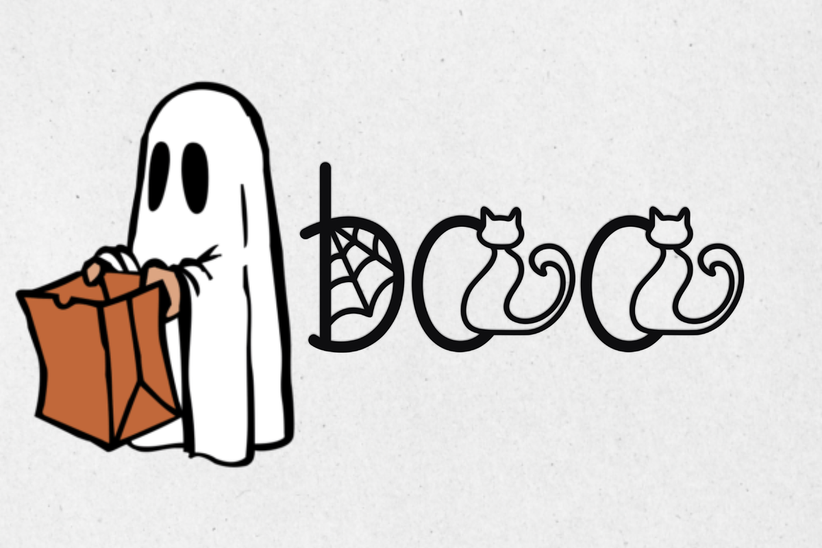 Happy Spooky Font, a Script Font by Cutie_Kate_Studio (Photo 9 of 10)