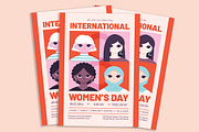 Women's Day Celebration Flyer, a Flyer Template by Gumico Studio. (Thumbnail 3 of 3)