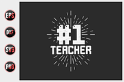 Teacher typographic svg bundle., a Graphic by Uniquesvg99 (Thumbnail 5 of 16)
