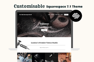 Tattoo Parlour - Squarespace 7.1