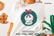 Christmas Frame Hand-drawn SVG Bundl, an Illustration by Ya_ Design Store (Thumbnail 5 of 11)