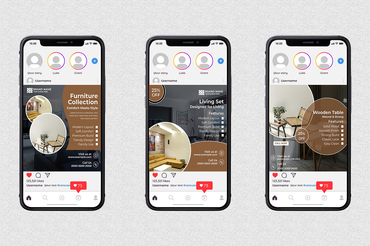 Indoor Social Media Canva Template, a Social Media Template by Mohammad Sarfaraz (Photo 8 of 10)