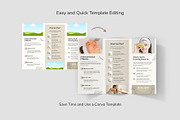 Beauty Clinic Brochure Trifold Canva, a Brochure Template by artbart (Thumbnail 8 of 9)