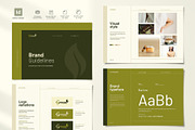 SENZA Brand Guidelines, a Brochure Template by Imagination Area (Thumbnail 1 of 14)