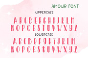 Amour - Cute Decorative Font, a Symbol Font by AnningArts (Thumbnail 7 of 8)