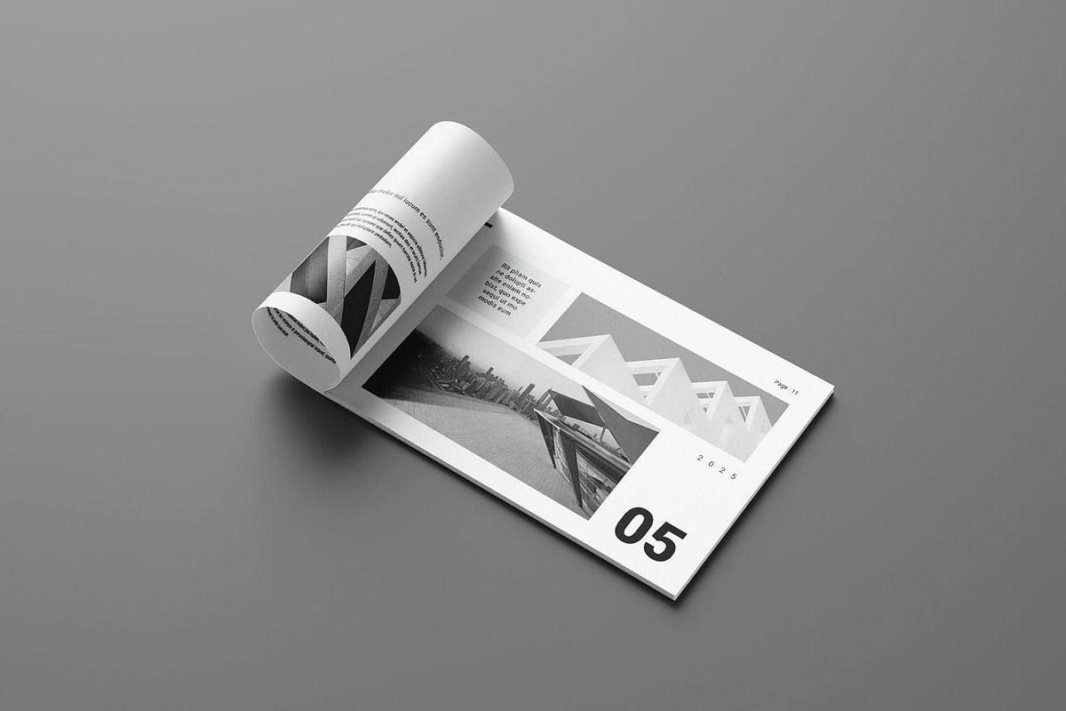Architecture Portfolio Landscape, a Brochure Template by Seeing-art (Photo 6 of 10)