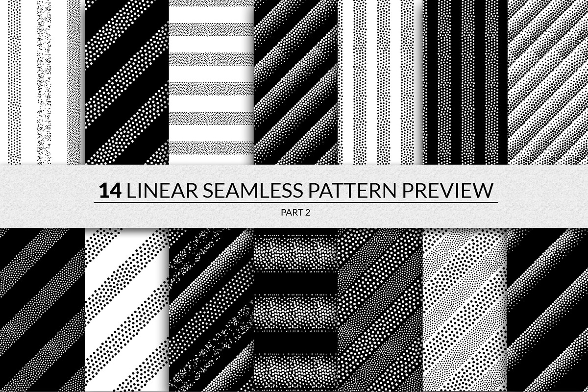 144 seamless pointillism patterns, a Pattern Graphic by softulka (Photo 12 of 16)