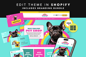 Pet Shop Shopify Theme Bundle, a Shopify Template by Template Twist Shop