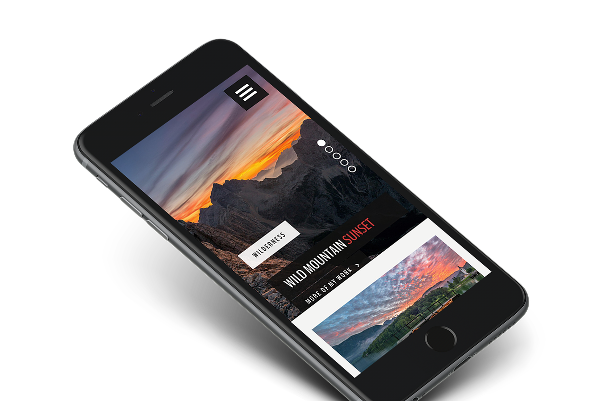 Land - Photography WordPress Theme, a WordPress Template by PremiumCoding (Photo 3 of 3)